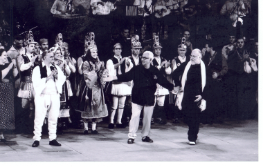 Μουσικοχορευτική παράσταση «Χορογραφήματα από την ελληνική δημοτική χορευτική παράδοση». Ηρώδειο, 22 Σεπτεμβρίου 2003
