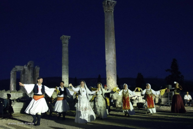  “The independence of Greece through local costumes”. All of Greece one Culture. Olympieion (Temple of Olympian Zeus), 5th & 6th September 2020