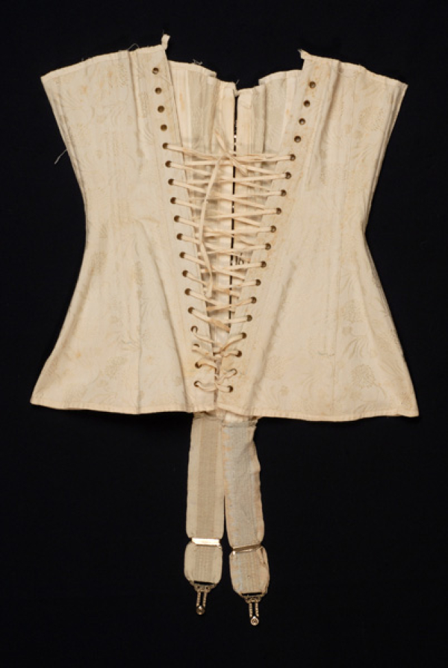 Women's corset for the waist, back