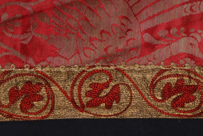 Detail of the embroidered band