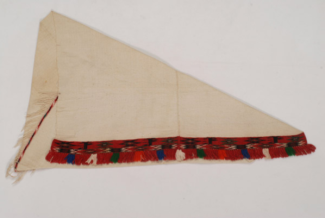 Grammeni mandila, woven, cotton head kerchief
