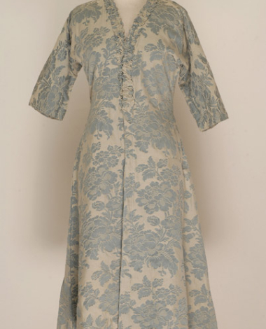 Kaftani, dress made of cotton brocaded fabric