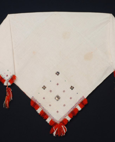 Doulmbeni, cotton head kerchief from Antartiko, Florina