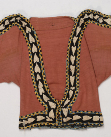 Short sleeved jacket from the costume of Goddess of Snakes' retinue