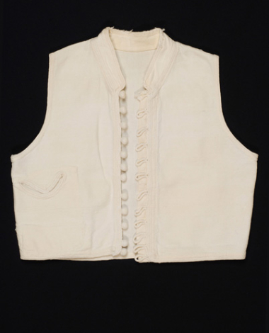 Gileki, sleeveless cotton jacket