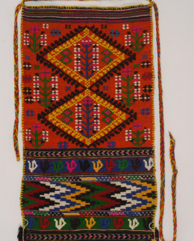 Pistalka, woven, traced apron of the loom from Petrota