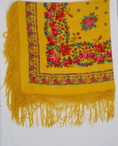 Woollen kerchief of unmarried woman from Bursa