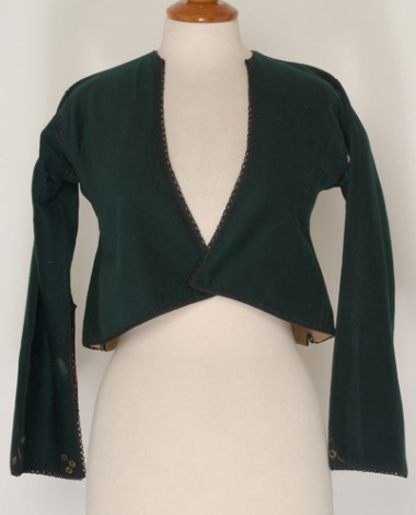 Kontochi or ziponi, women`s sleeeved jacket