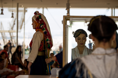 “Chorostasi” (Dance Space), an event at Stavros Niarchos Foundation Cultural Center, in 2018. Photo by Pelagia Karanikola “Chorostasi” (Dance Space), an event at Stavros Niarchos Foundation Cultural Center, in 2018. Photo by Pelagia Karanikola