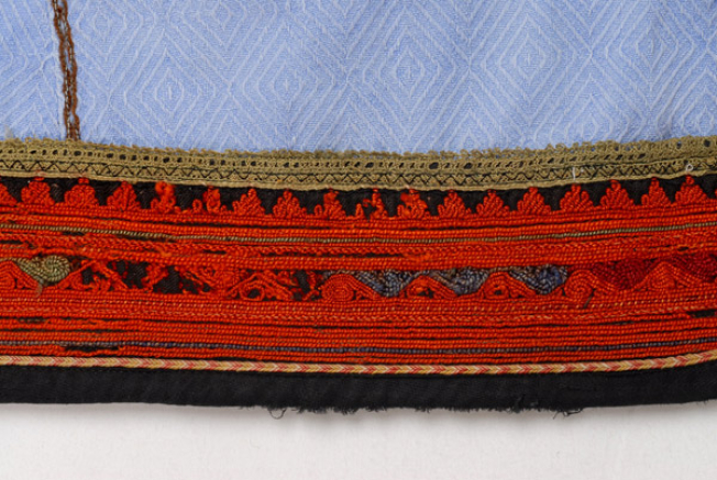 Border: detail of the embroidery 