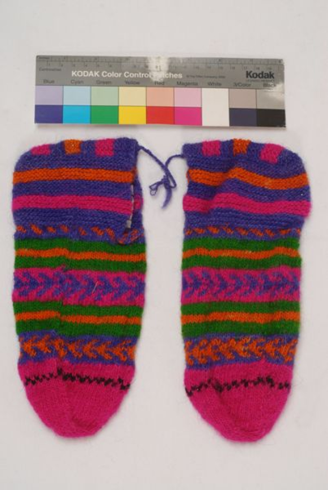 Mestia, knitted, woollen women's socks