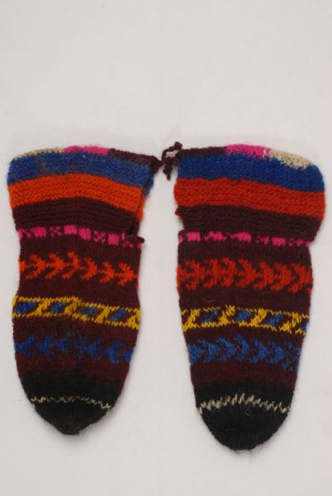 Mestia, knitted, woollen women's socks