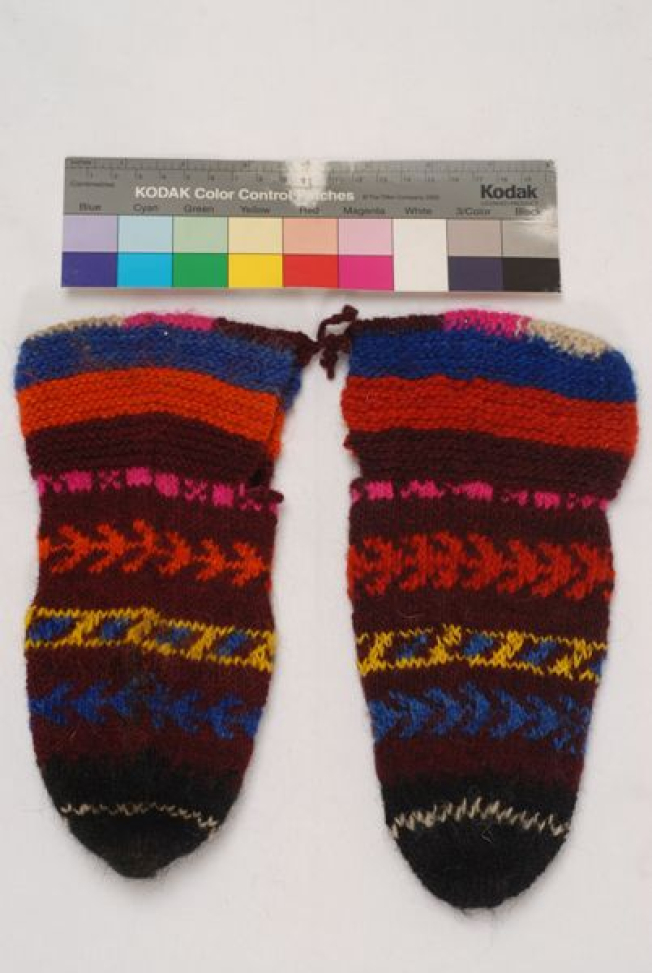 Mestia, knitted, woollen women's socks
