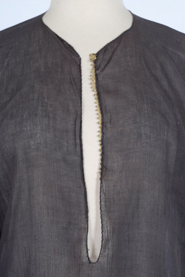 Plastron, detail of the decoration