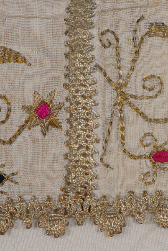 Border, detail of the joint