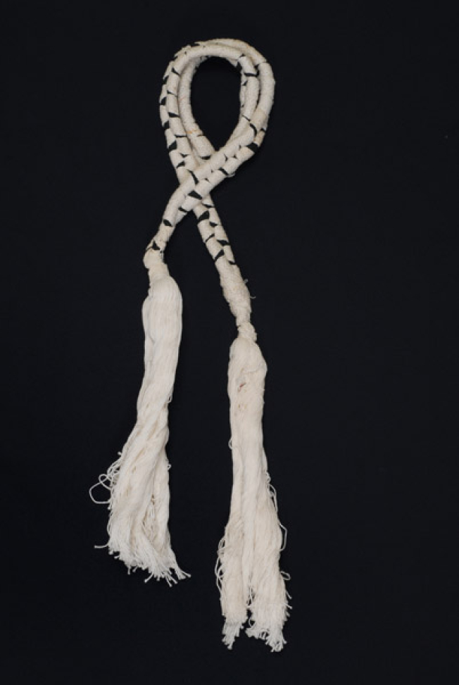 Merizes, knitted ribbon, accessory of the women's headdress