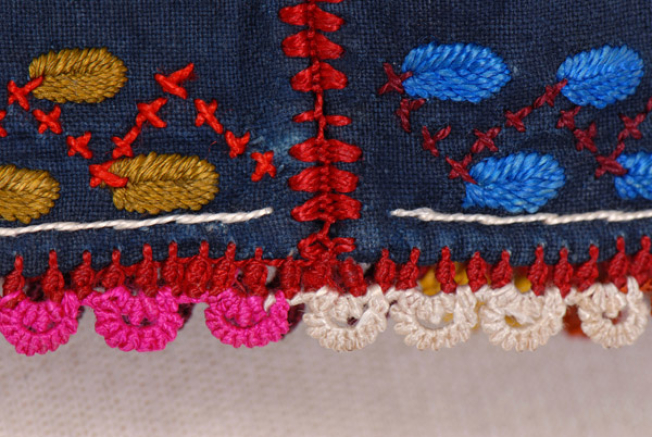 Sleeve, detail of the lace