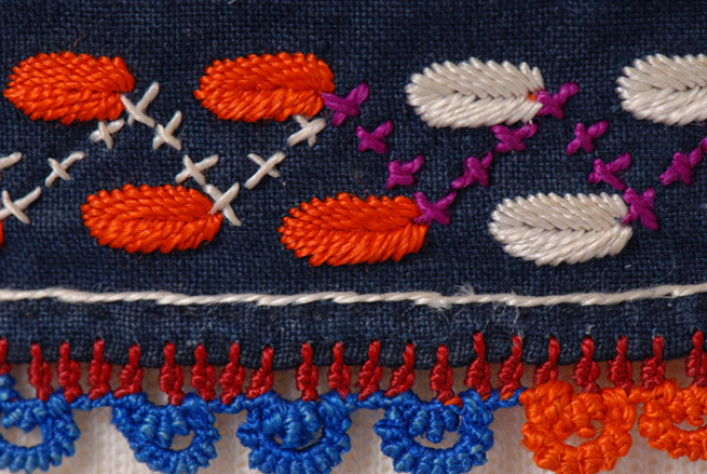 Border, detail of the decoration