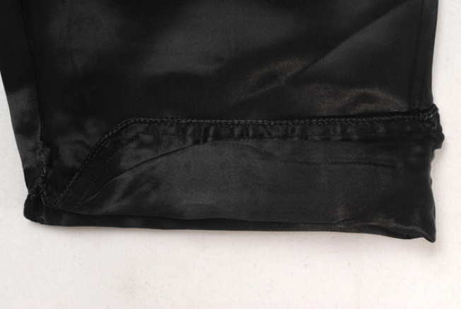 Detail from the hem of the sleeve as it is turned up