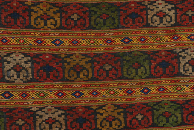 Detail of the decoration, the censers