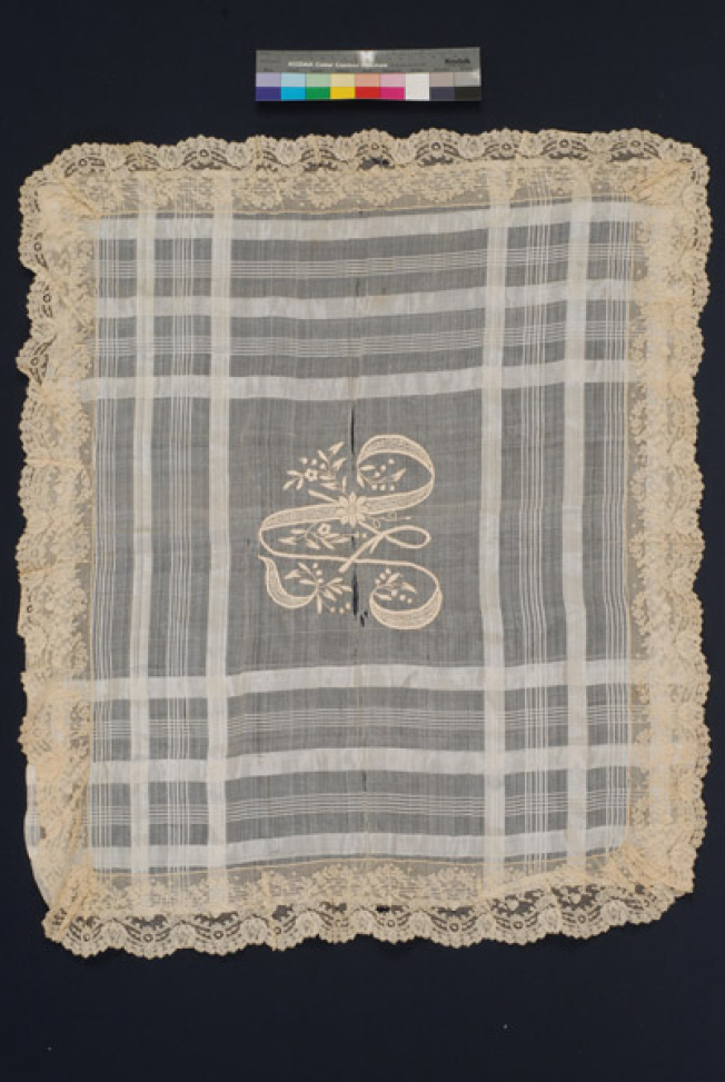 The monogrammed bridal pillowcase