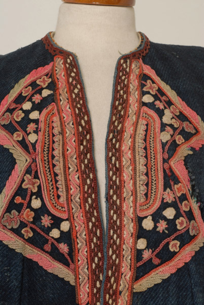 Detail of the decoration at the chest