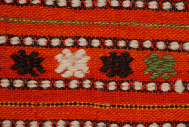 Detail of horizontal decoration with stylized motifs