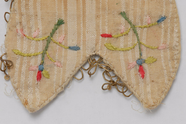 Embroidery at the back 