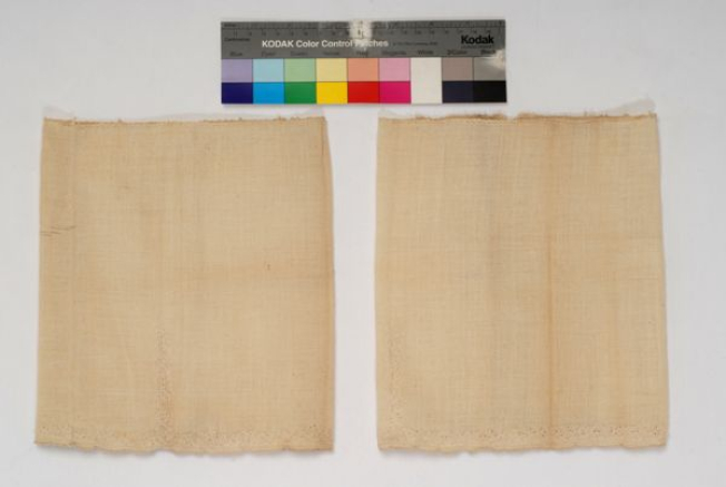 Lower part of the sleeve of a woman's chemise