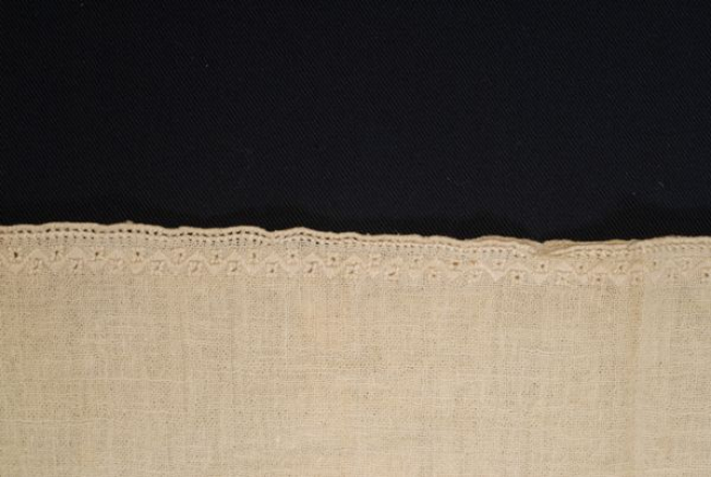 Edge embroidery