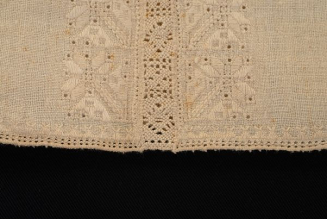 Embroidery at the edge