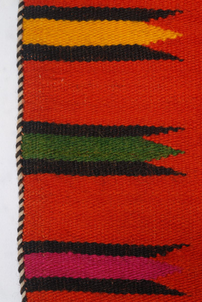 Detail of the decoration, dachtyoua at the vertical sides