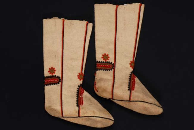 Kaltsoune, women's bridal, fullen wool stockings