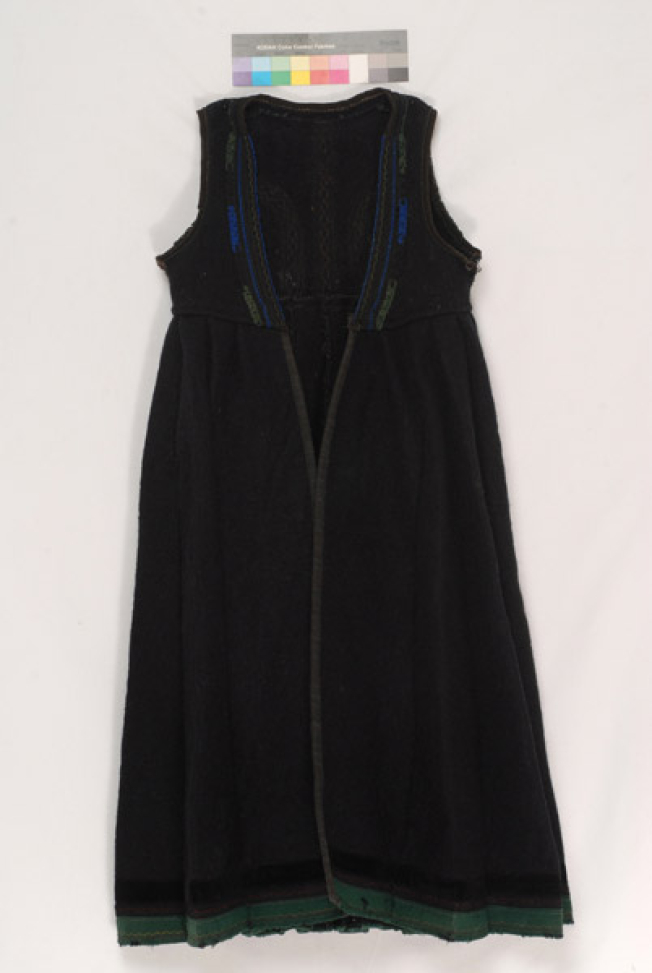 Giourdi, women's, sleeveless, winter overcoat