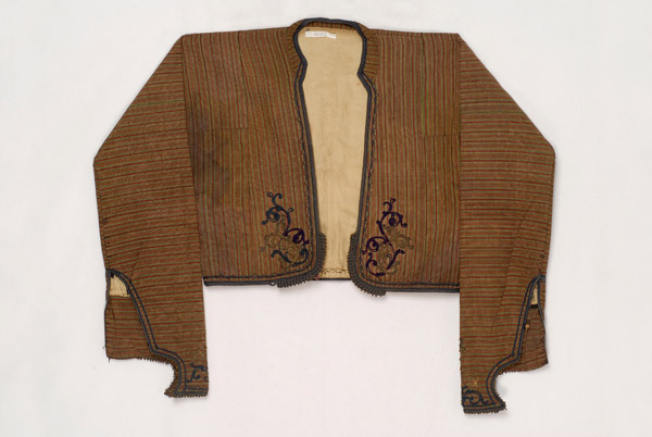 Aradiakos or politikos doulamas, festive, sleeved jacket