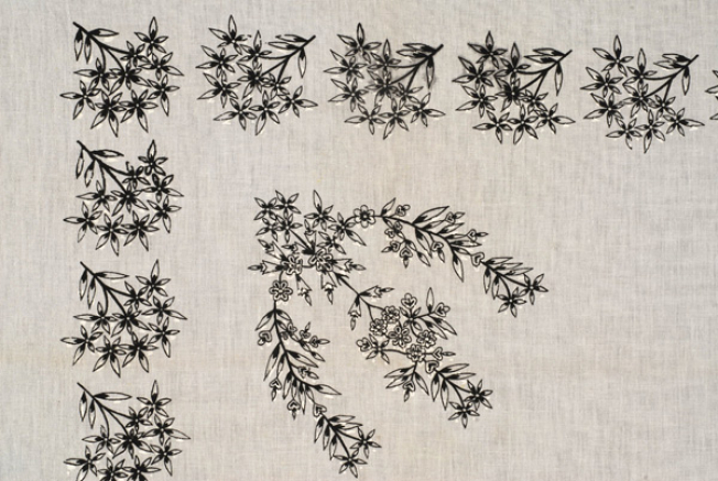 Head kerchief corner