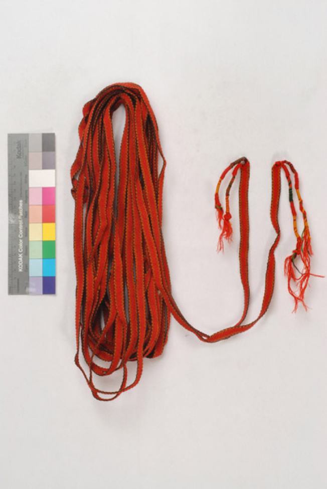 Zona, narrow, long sash 