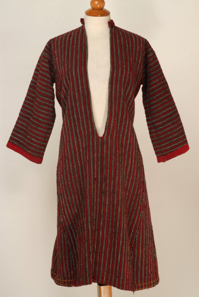 Chalatza, woollen, sleeved foustani (dress)