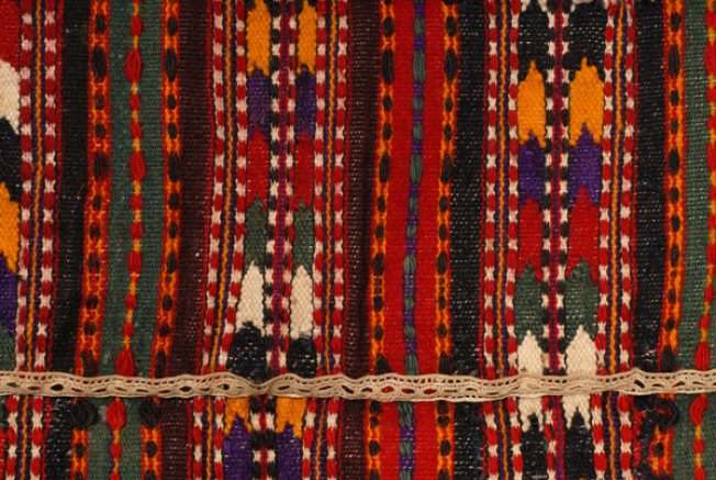 Detail of the embellished decoration
