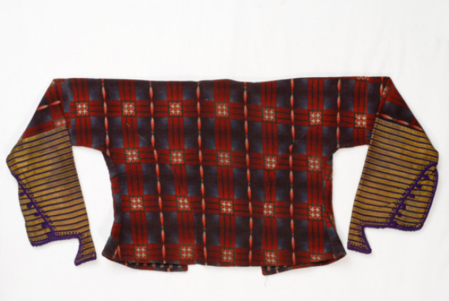Kleisto, tight sleeved bodice, back