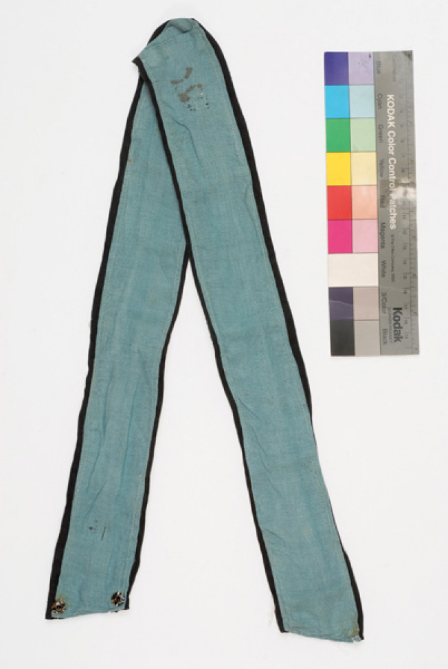 Belt of a dancer with sistrum