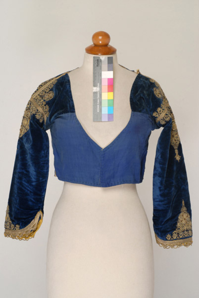 Deftero zipouni with embroidery lale