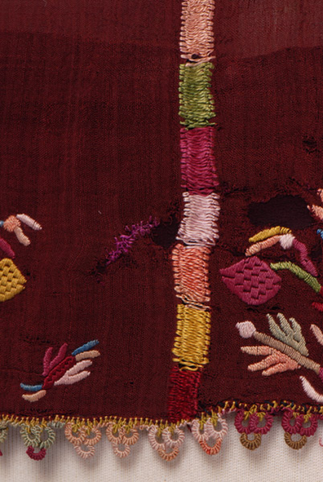 Border, detail of the joint