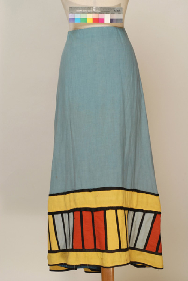 Skirt from the costume for the Bull's Head retinue