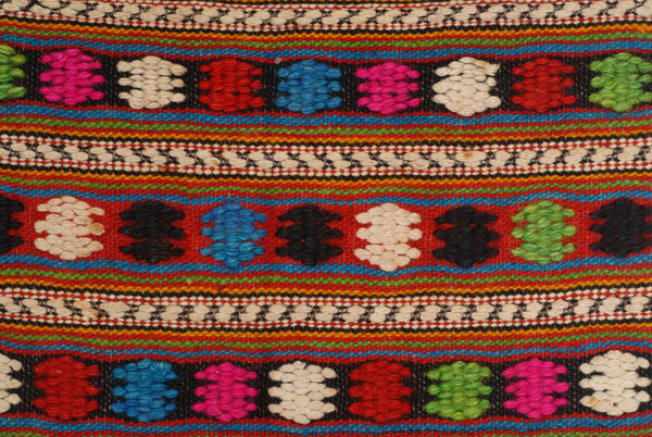Detail of horizontal decoration with stylized motifs 