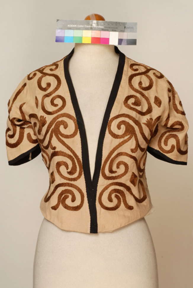 Jacket from the costume for the Goddess of Snakes
