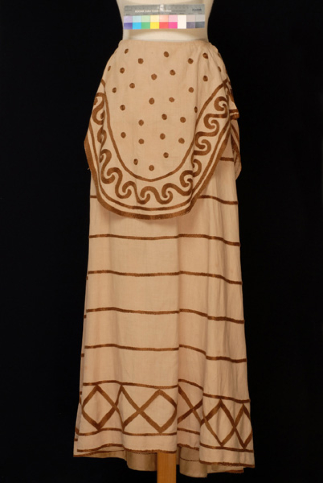 Skirt from the costume for the Goddess of Snakes
