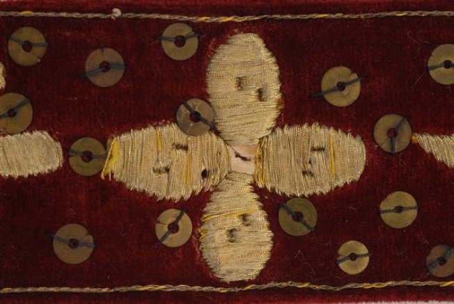 Detail of the decoration, cross