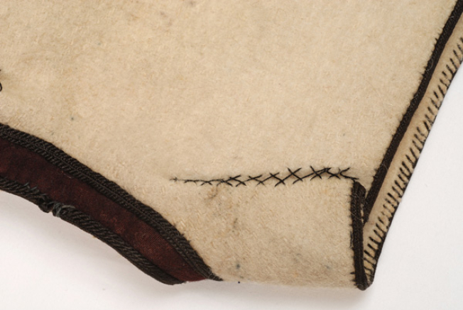 Embroidered joint