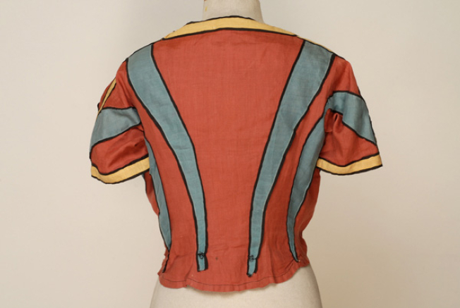 Jacket from the costume of a pilgrim, back